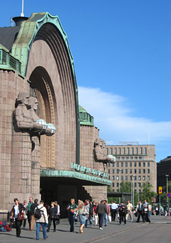 Helsinki train station